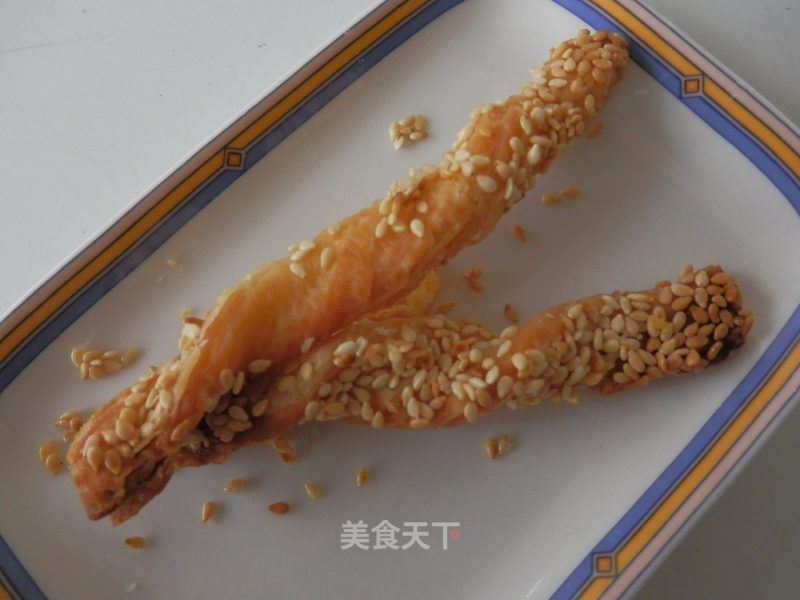 【kaifeng】puff Pastry-sesame Crispy Bars recipe