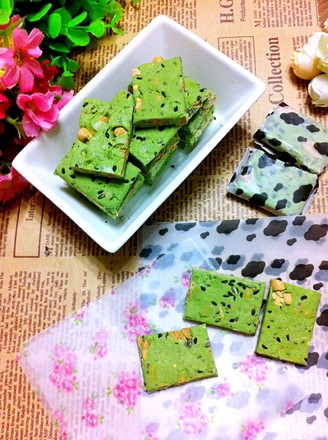 Matcha Sesame Nougat recipe