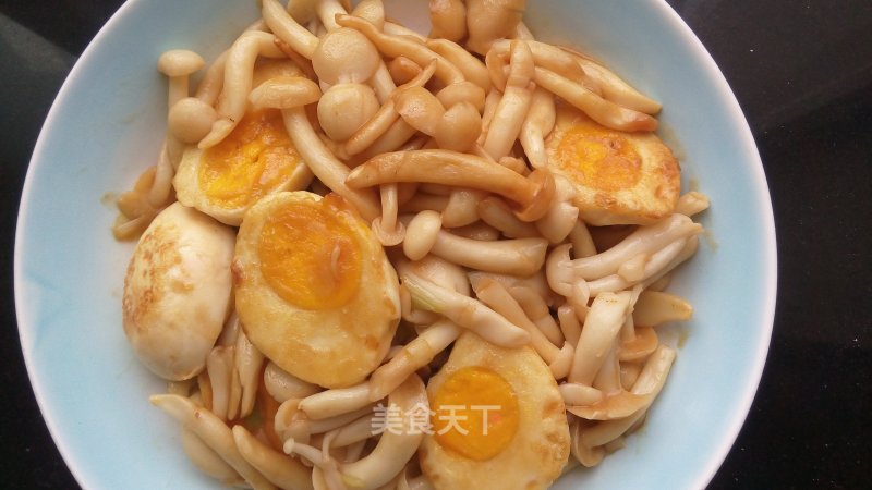 Crab Mushroom Crispy Egg recipe