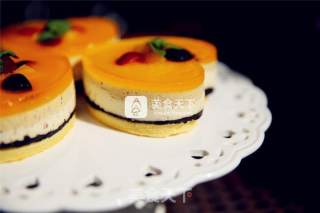 #aca烤明星大赛#five-color Oreo Mango Mousse Cake recipe