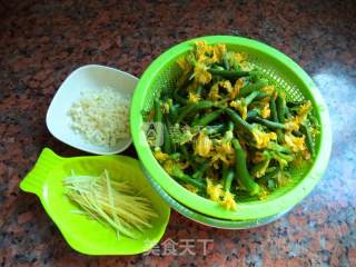 Boiled Cucumber Flower recipe