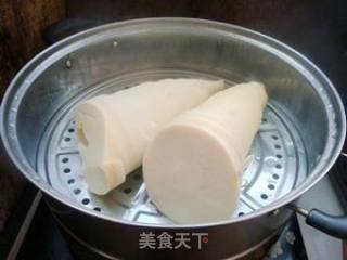 Sweet Bamboo Shoots with Pepper Fragrant Oyster Sauce recipe