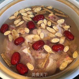 Codonopsis, Astragalus, Red Dates and Chicken Soup recipe