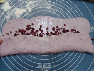 Cranberry Flower Roll recipe