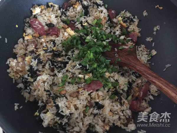 Seaweed Fried Rice recipe