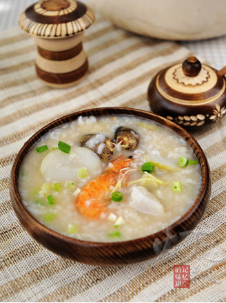Taro Seafood Porridge