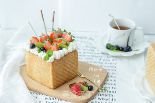 Honey Fruit Thick Toast recipe