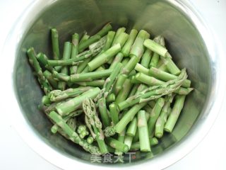 Small Fried Asparagus recipe