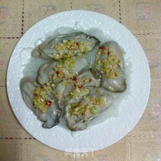 Steamed Oysters with Garlic Vermicelli recipe