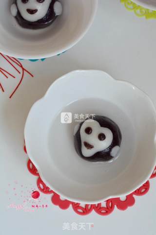 Hericium Glutinous Rice Balls and Panda Glutinous Rice Balls recipe