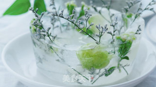 Fresh Flower Ice Bowl [first Taste Diary] recipe