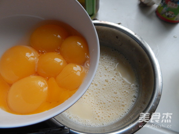 Orange Egg Tart recipe