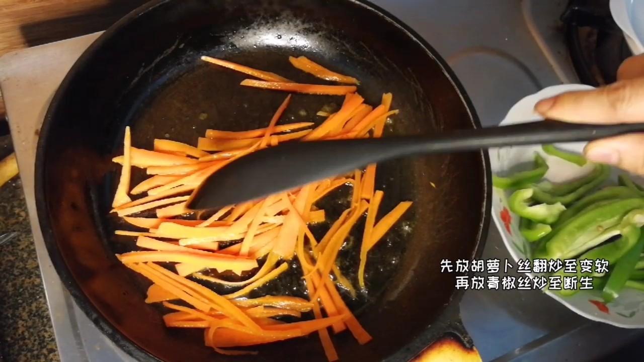 Kuaishou Bento Low-calorie Satiety is Strong-vegetable Stir-fried Naked Oatmeal Fish recipe