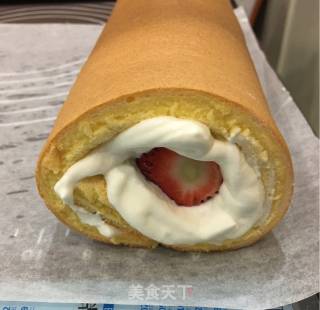#四session Baking Contest and is Love to Eat Festival# Strawberry Cream Floating Cloud Rolls recipe