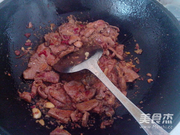 Stir-fried Pork Liver with Carrots recipe