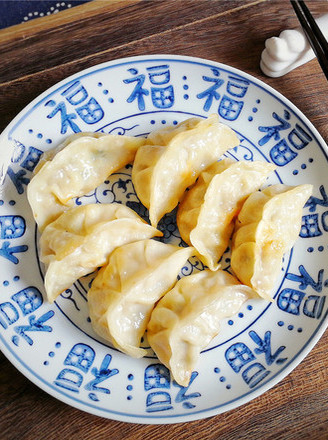 Chinese Cabbage Mushroom Dumplings recipe