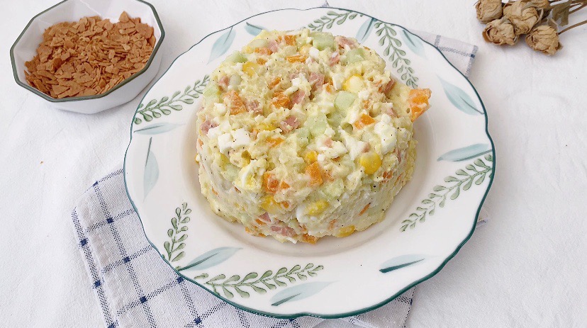 The Best Meal Replacement for Weight Loss‼ ️low-calorie High-value Mashed Potato Salad recipe