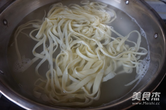 The Taste of Home ~ Hand-made Marinated Noodles recipe