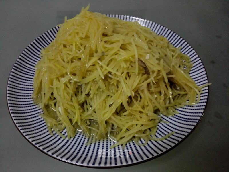Home-style Fried Potato Shreds recipe