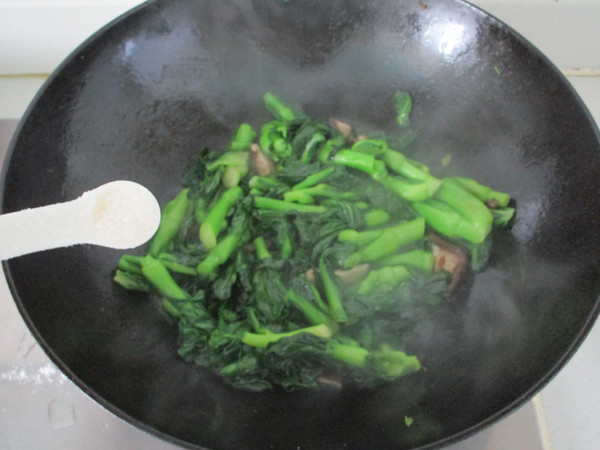 Stir-fried Shiitake Mushrooms recipe