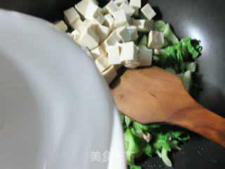 Shrimp Flavour Ball Green Vegetable Tofu Soup recipe