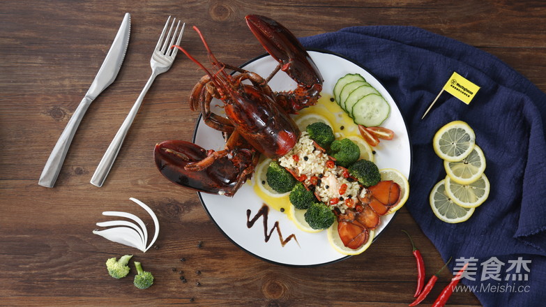 Baked Boston Lobster with Butter recipe