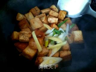 Braised Tofu with Cabbage Vermicelli recipe
