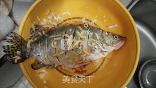 Steamed Mandarin Fish recipe