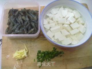 Prawn Tofu Soup recipe