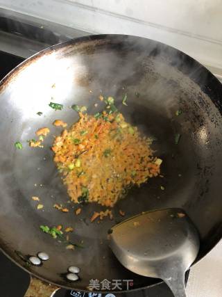 Fried Rice with Carrot and Egg recipe