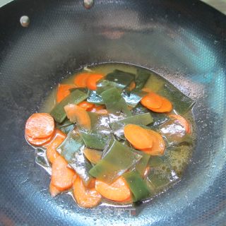 Carrot Braised Kelp recipe