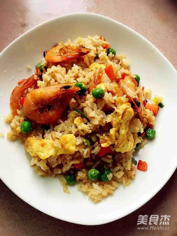 Kei Wai Shrimp Fried Rice recipe