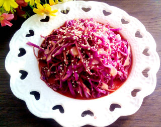 Purple Cabbage Salad recipe