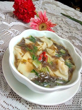 Seaweed Wonton recipe