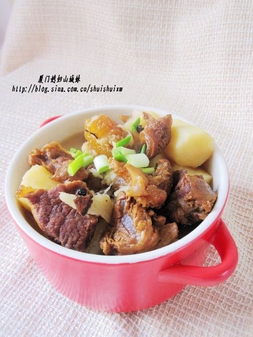 Beef Stew with Yam