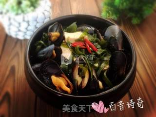 Seaweed Tofu Soup recipe