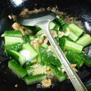 Fried Cucumber recipe