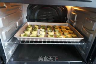 #aca烤明星大赛#two-color Almond Biscuits recipe
