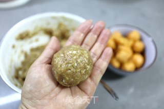 Salted Egg Yolk Sixi Meatballs recipe