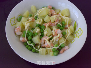 Potato Shrimp Salad recipe