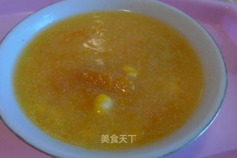 Corn Pumpkin Porridge recipe