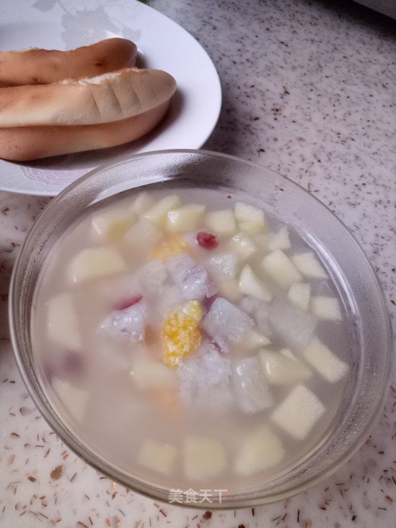 Fruit Rice Cake Soup recipe