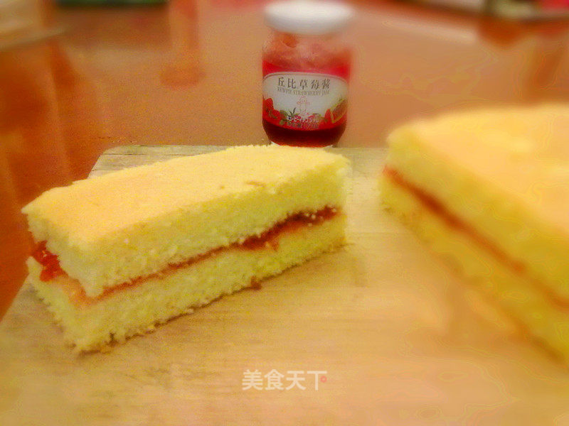 Strawberry Jam Layer Cake recipe