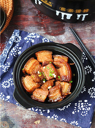 Braised Pork with Dried Beans recipe