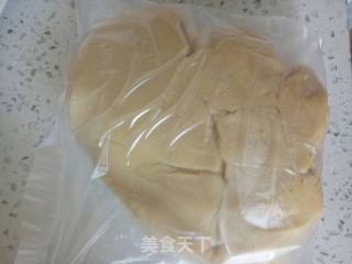 Cantonese Style Purple Sweet Potato and Red Bean Moon Cake "red Bean Moon Cake" recipe