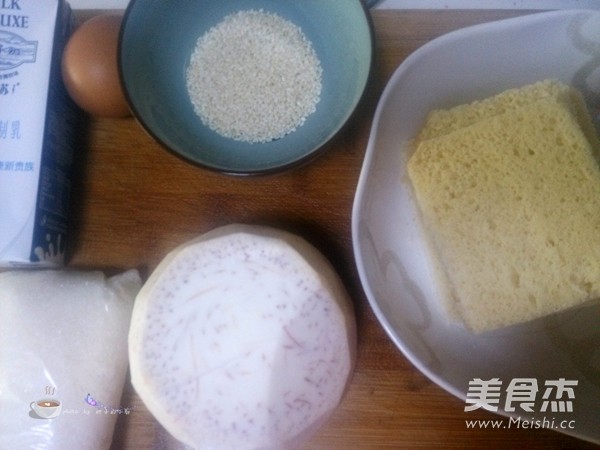 Sesame Taro Roll recipe
