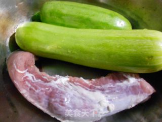 Zucchini Fried Pork recipe