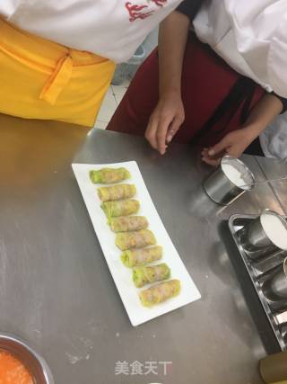 Green Steamed Pork Roll recipe