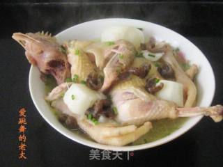 Sea Cucumber Mountain Herb Chicken Soup recipe