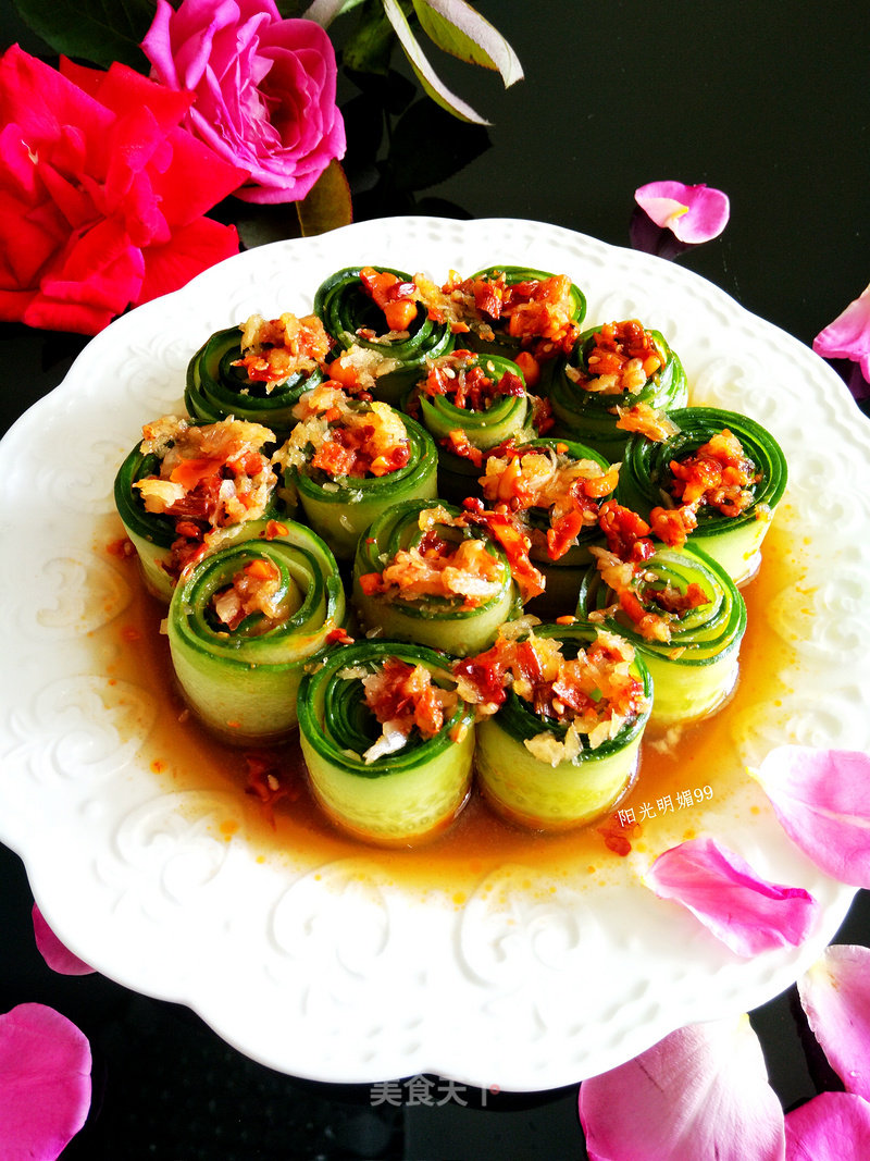 Hot and Sour Cucumber Roll recipe